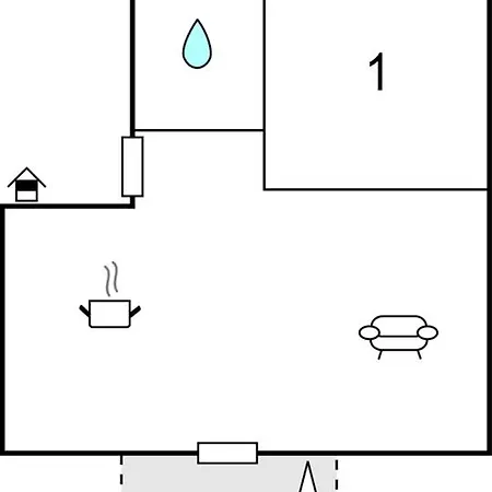 Διαμέρισμα 1 Bedroom In *