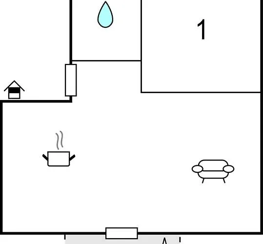 شقة 1 Bedroom In *